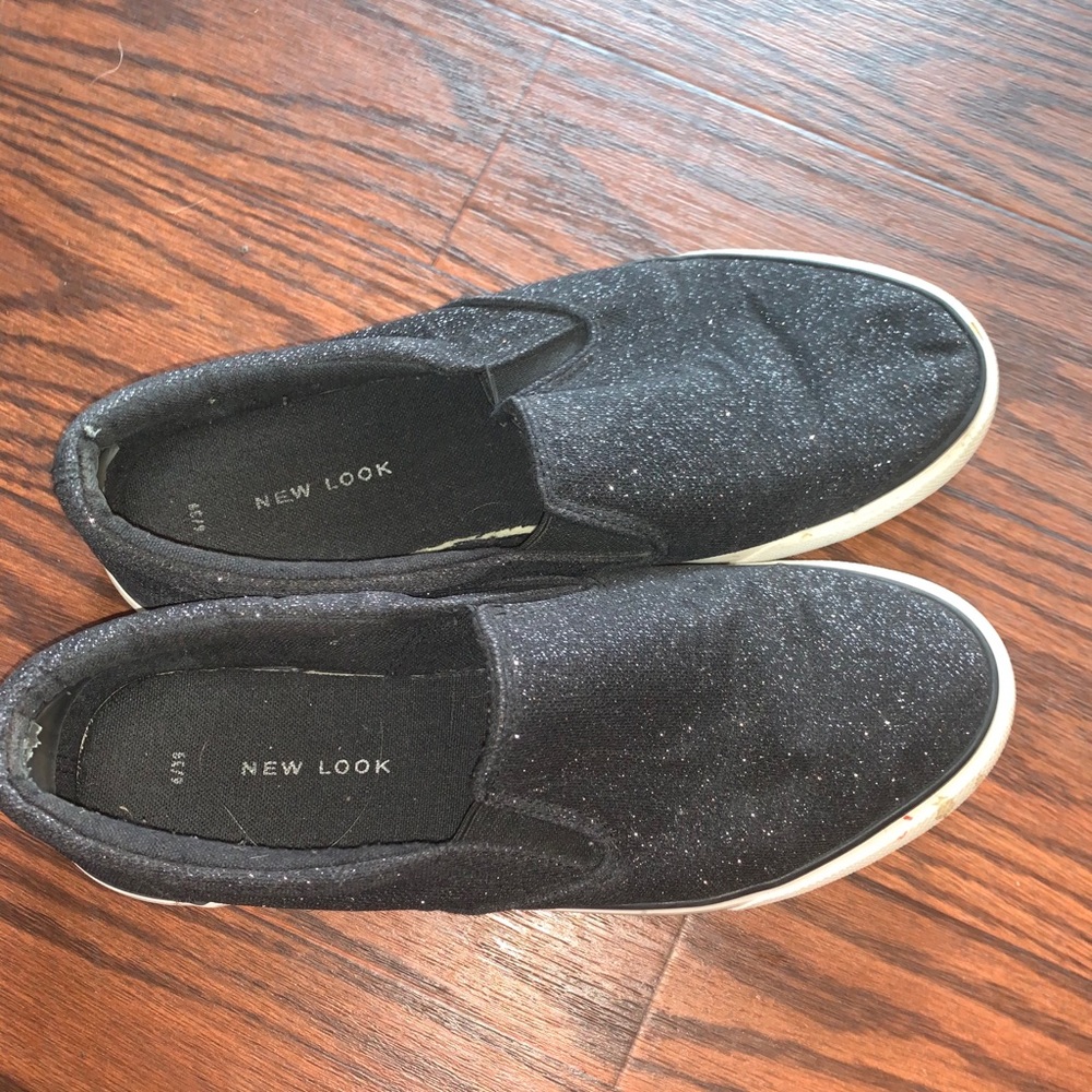 Black sneakers